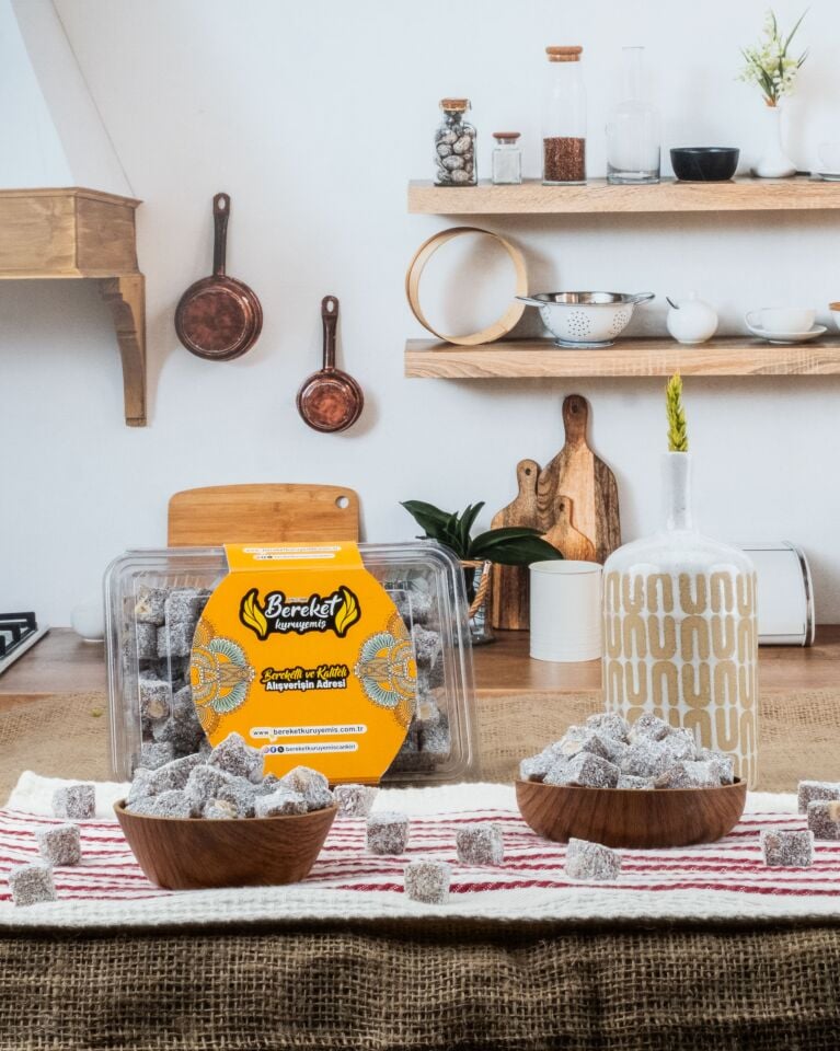 Bereket Çifte Kavrulmuş Fındıklı Lokum