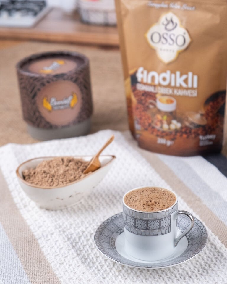 Osso Özel Fındıklı Dibek Kahvesi 200g