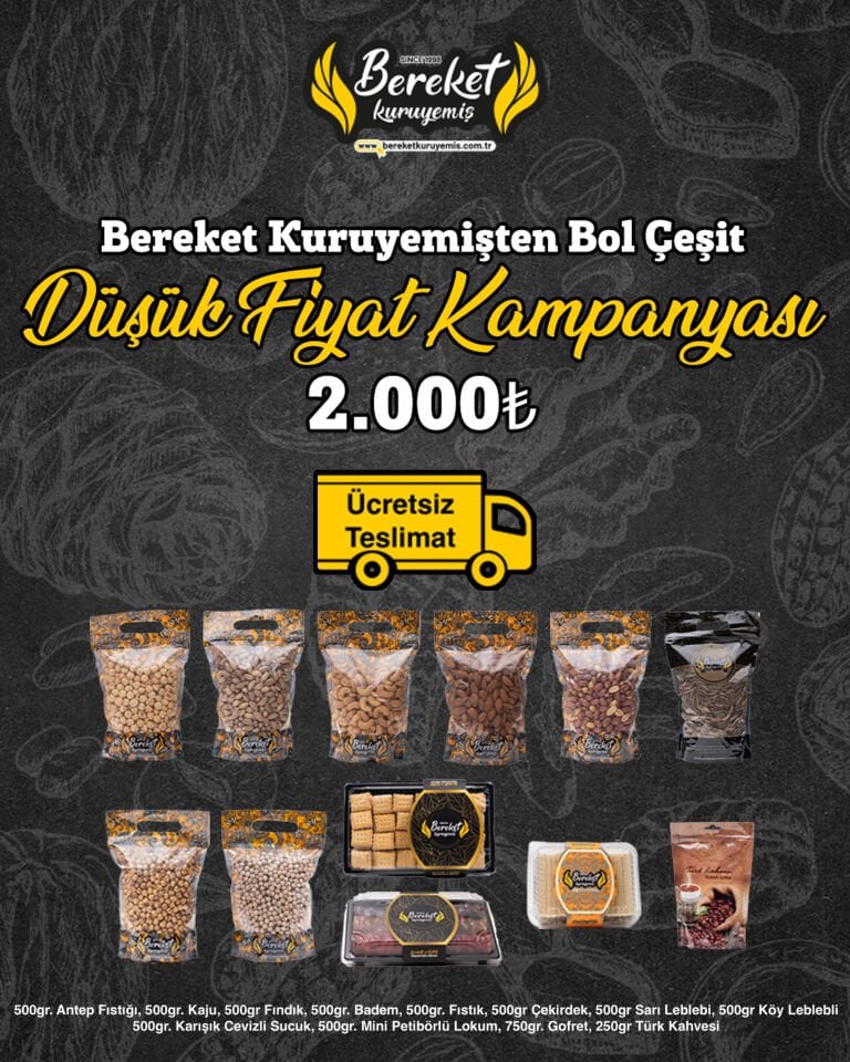 Bereket Aile Boyu Bol Çeşit Kampanya 12 Çeşit