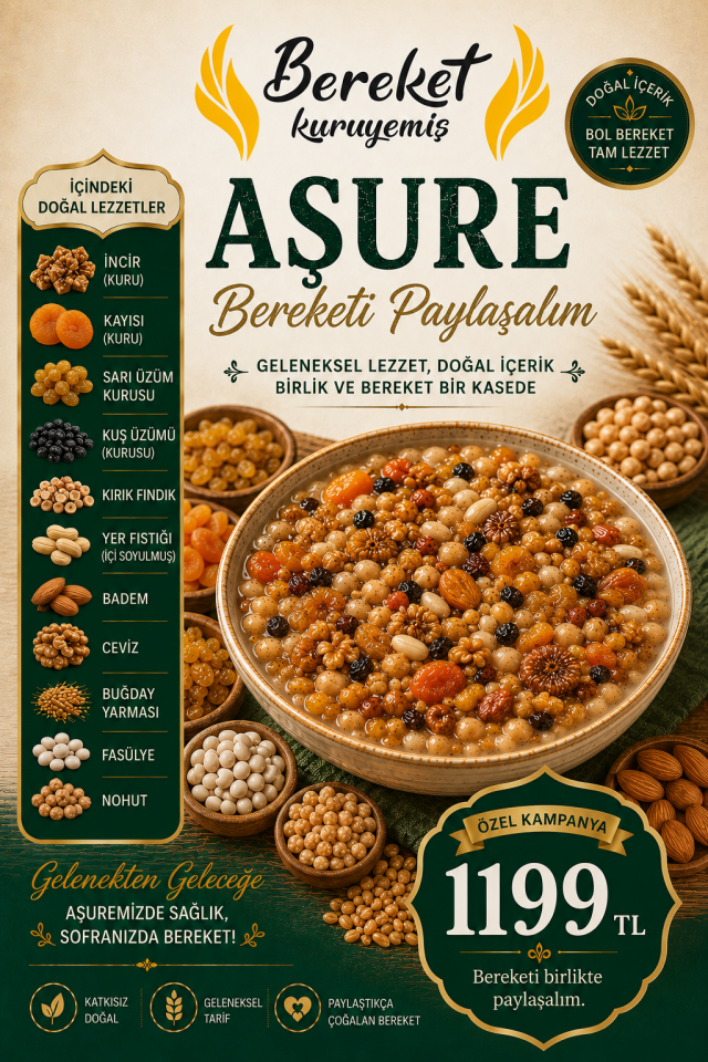 Bereket Aşure Kampanyası 5 KG